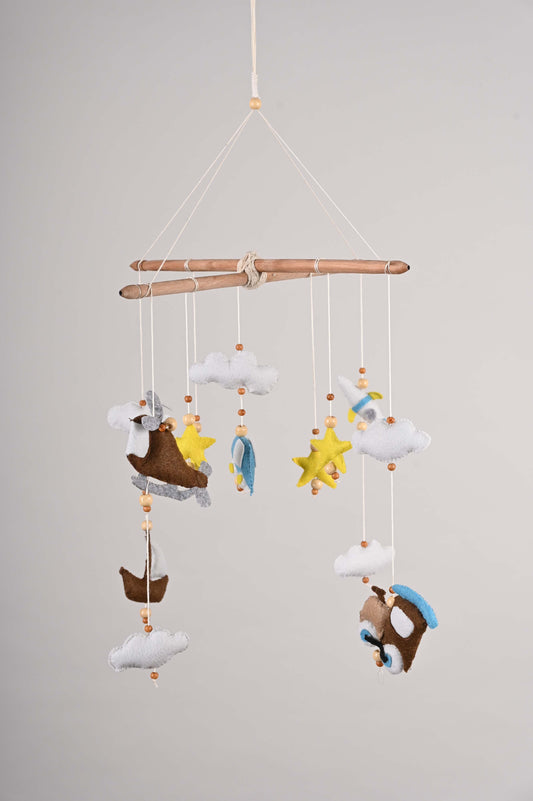 Airplane Cot hanging or Windchime