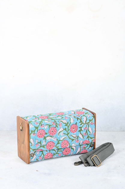 Songs of Blooming Spring Detachable Clutch Box Bag