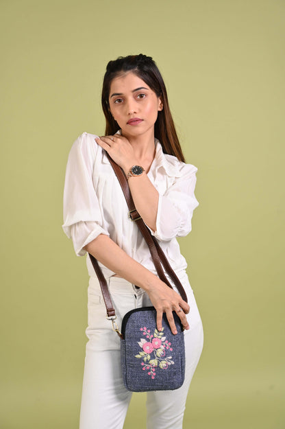 Flower Power Crossbody Sling