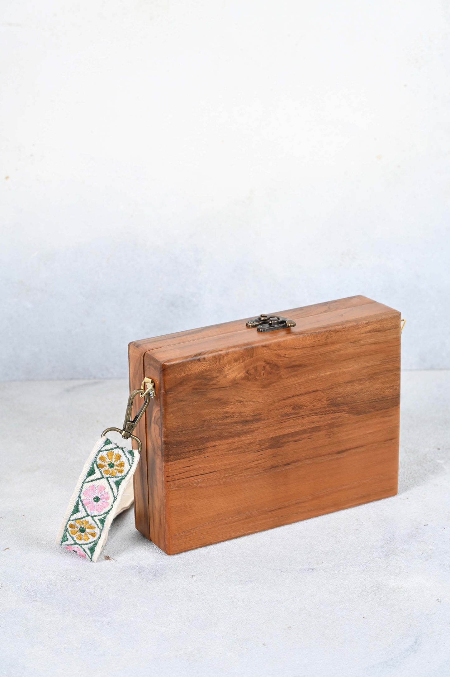 Ring A Ring O Roses Wooden Box Bag