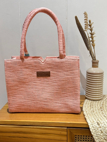 Coral Summer Tote