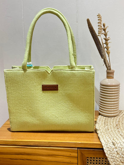 Minty Green Summer Tote