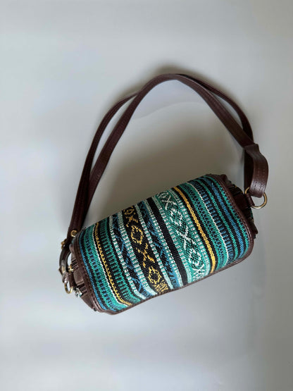 Striped Mini Flap Sling