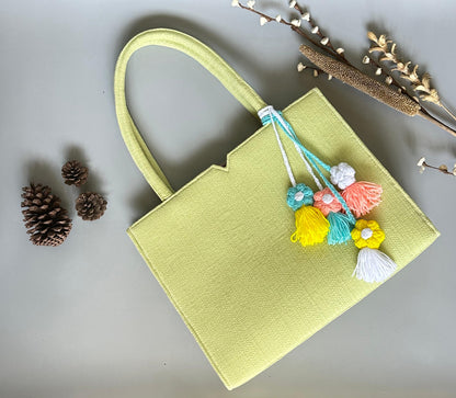 Minty Green Summer Tote