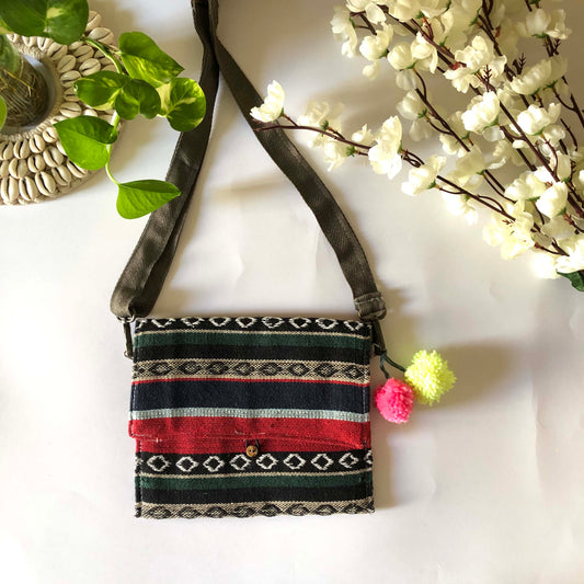 Tribal Stripe Rectangle Basic Sling