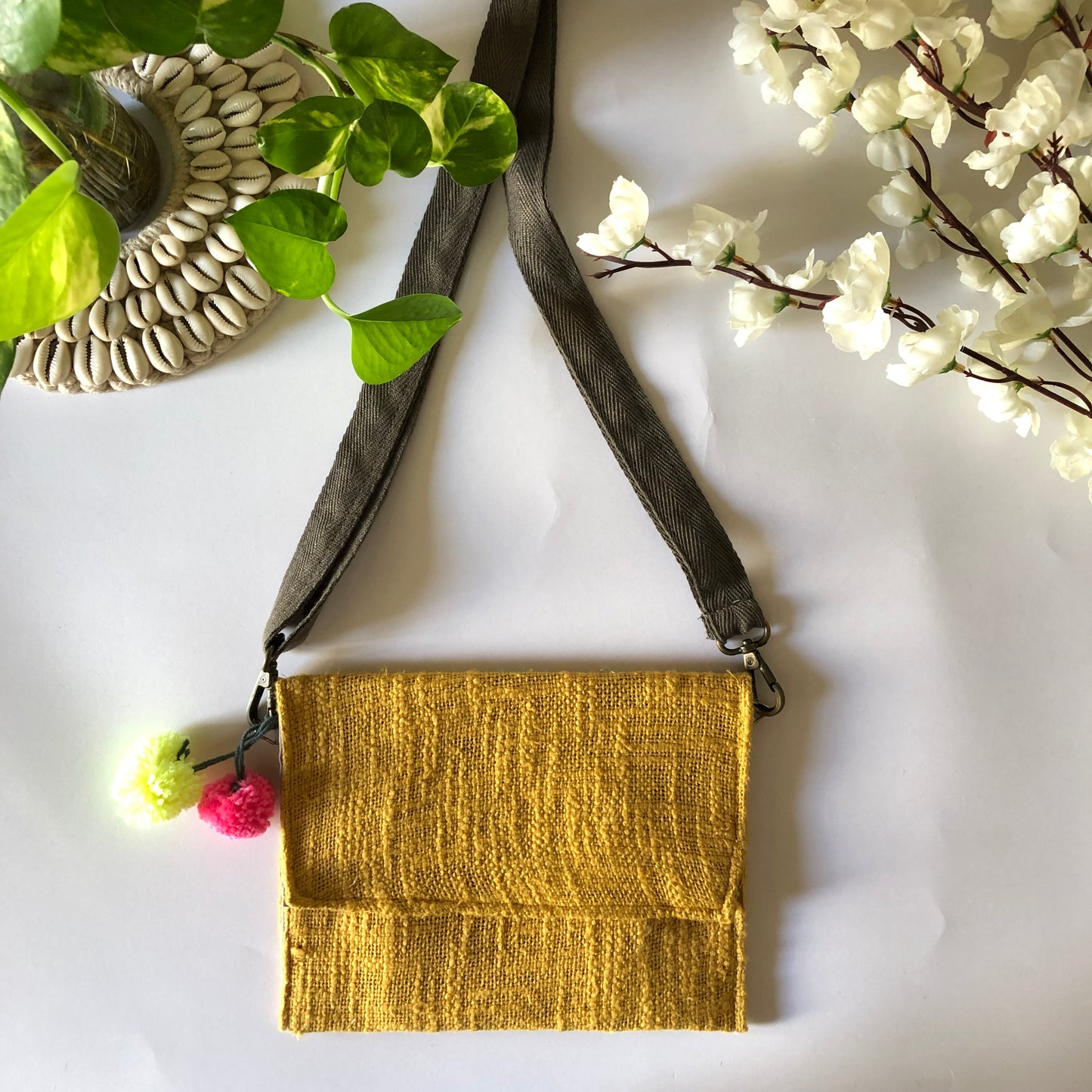 Solid Yellow Rectangle Basic Sling