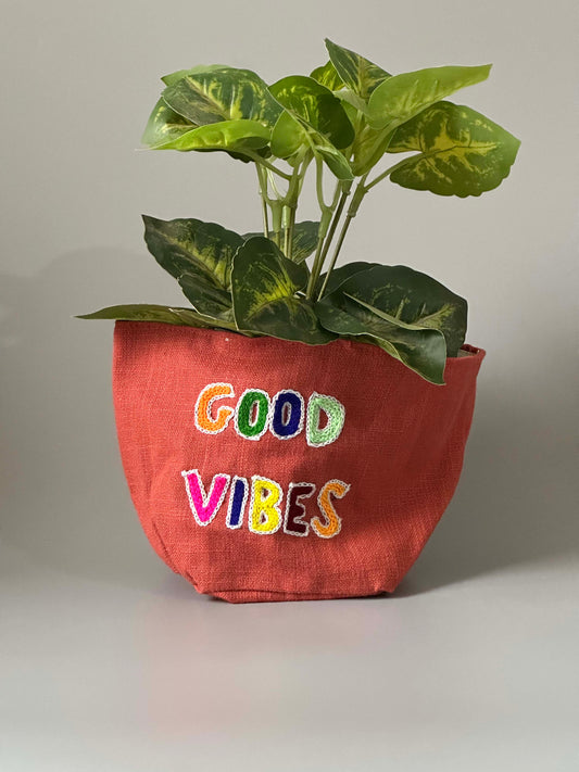 Tomatina Good Vibes Happy Planter